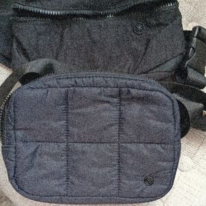 Two Black Unisex Crossbody/Sling Bag. Very Clean